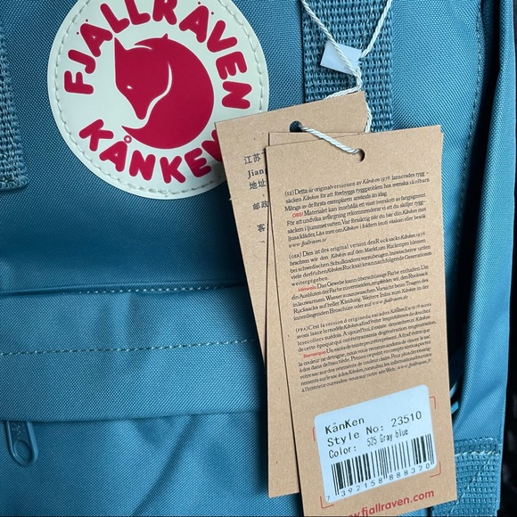 Fjallraven Kanken Mini in “Gray Blue” - Picture 3 of 7
